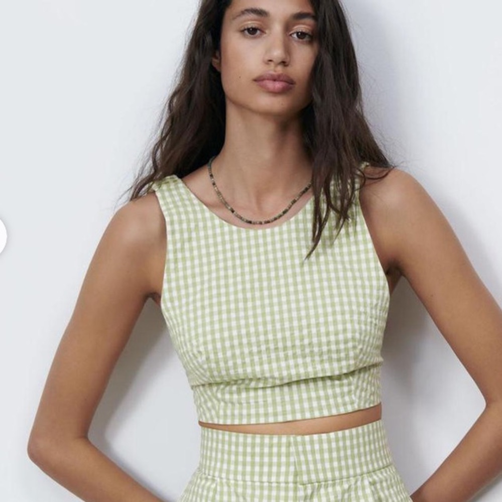 Zara Open Back Top